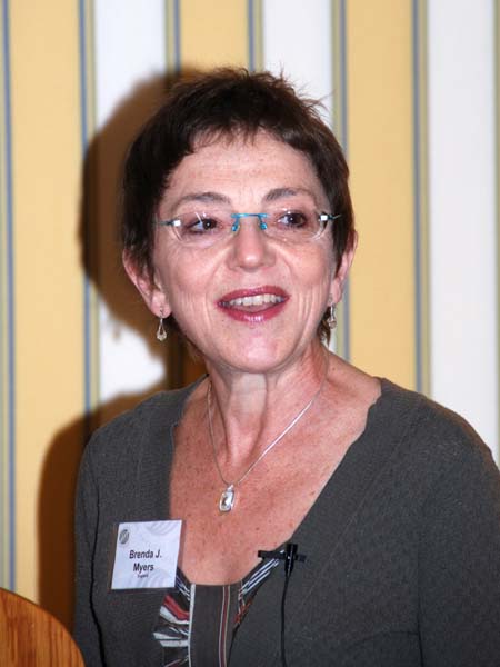 General Secretary of the WCPT, Brenda Myers